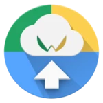 adw share to google drive android application logo